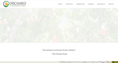 Desktop Screenshot of orchardseniorliving.com